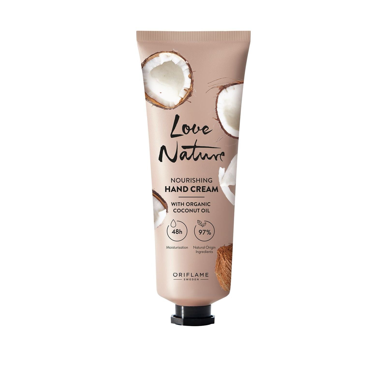 Crema para Manos Nutritiva con Aceite de Coco Orgánico Love Nature. 🥥