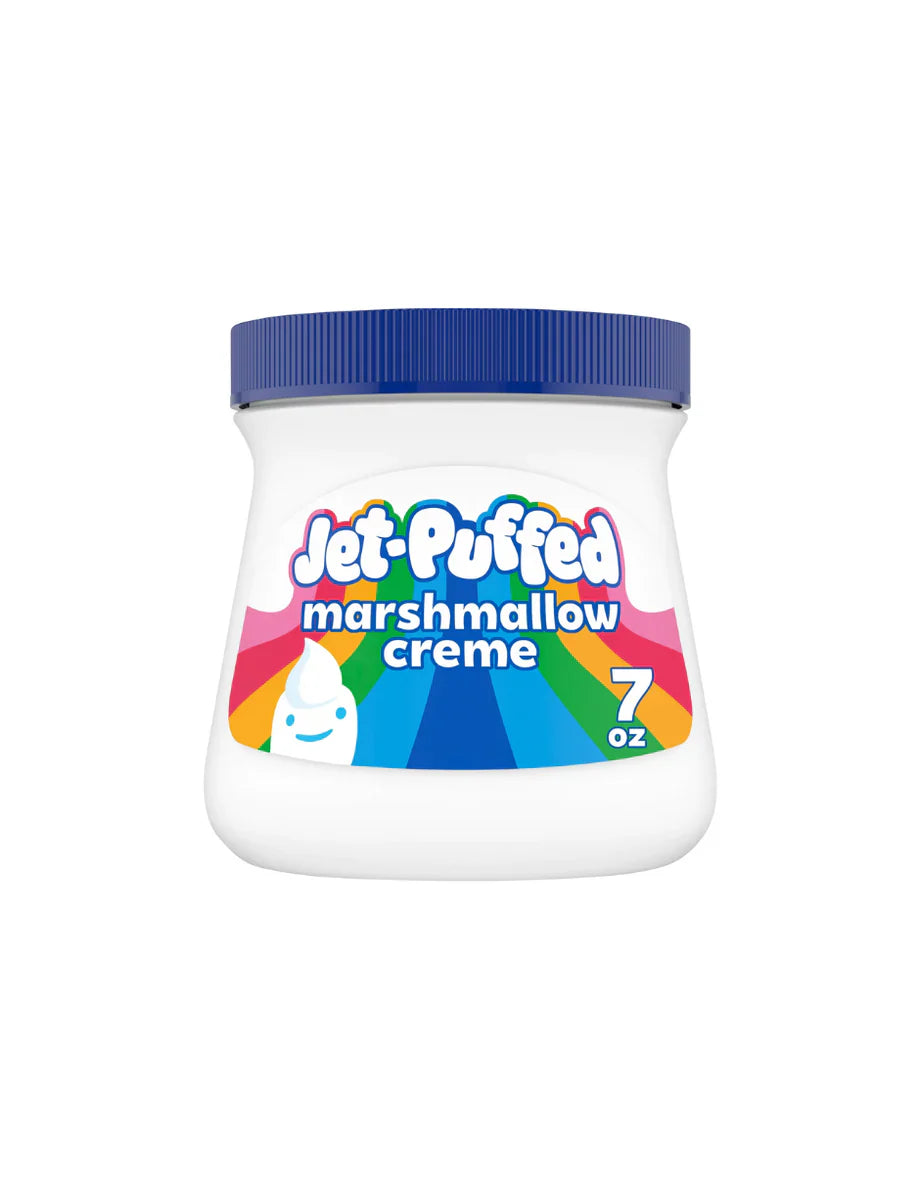 Jet-Puffed crema de malvavisco