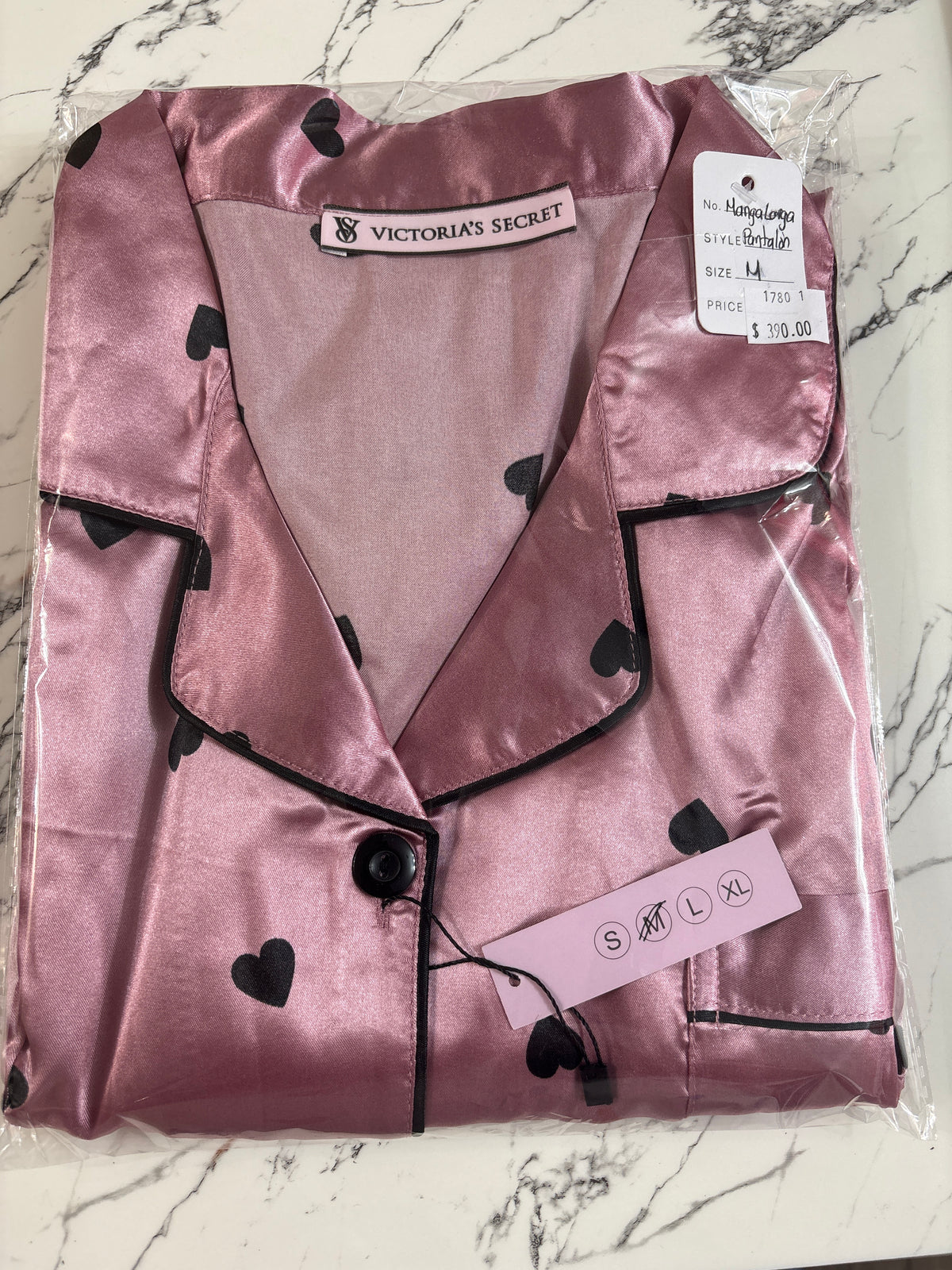 1780 Pijama Manga Larga Pantalón