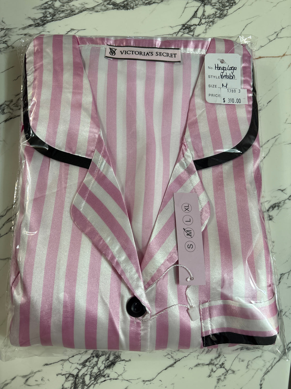 1780 Pijama Manga Larga Pantalón