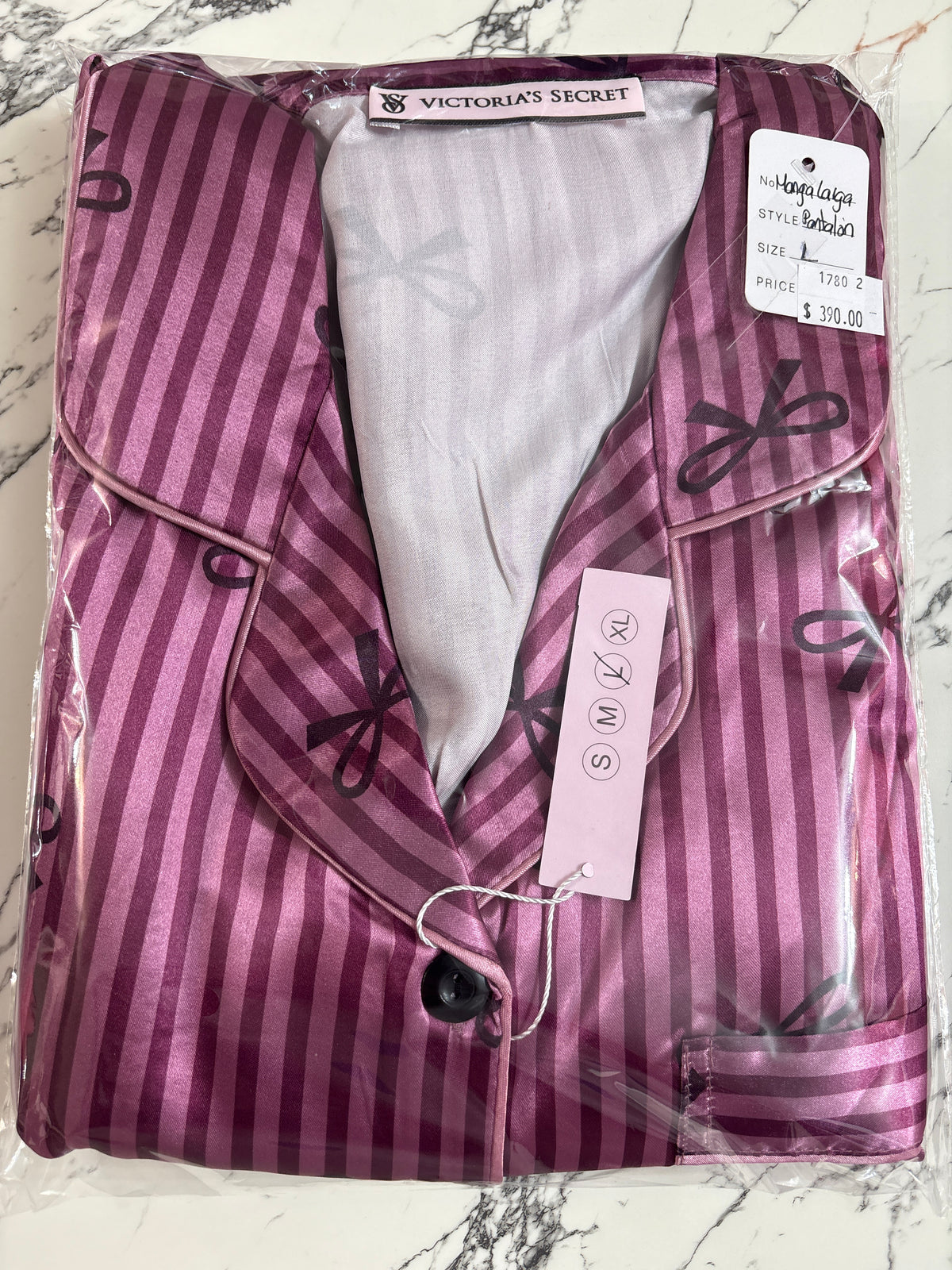 1780 Pijama Manga Larga Pantalón