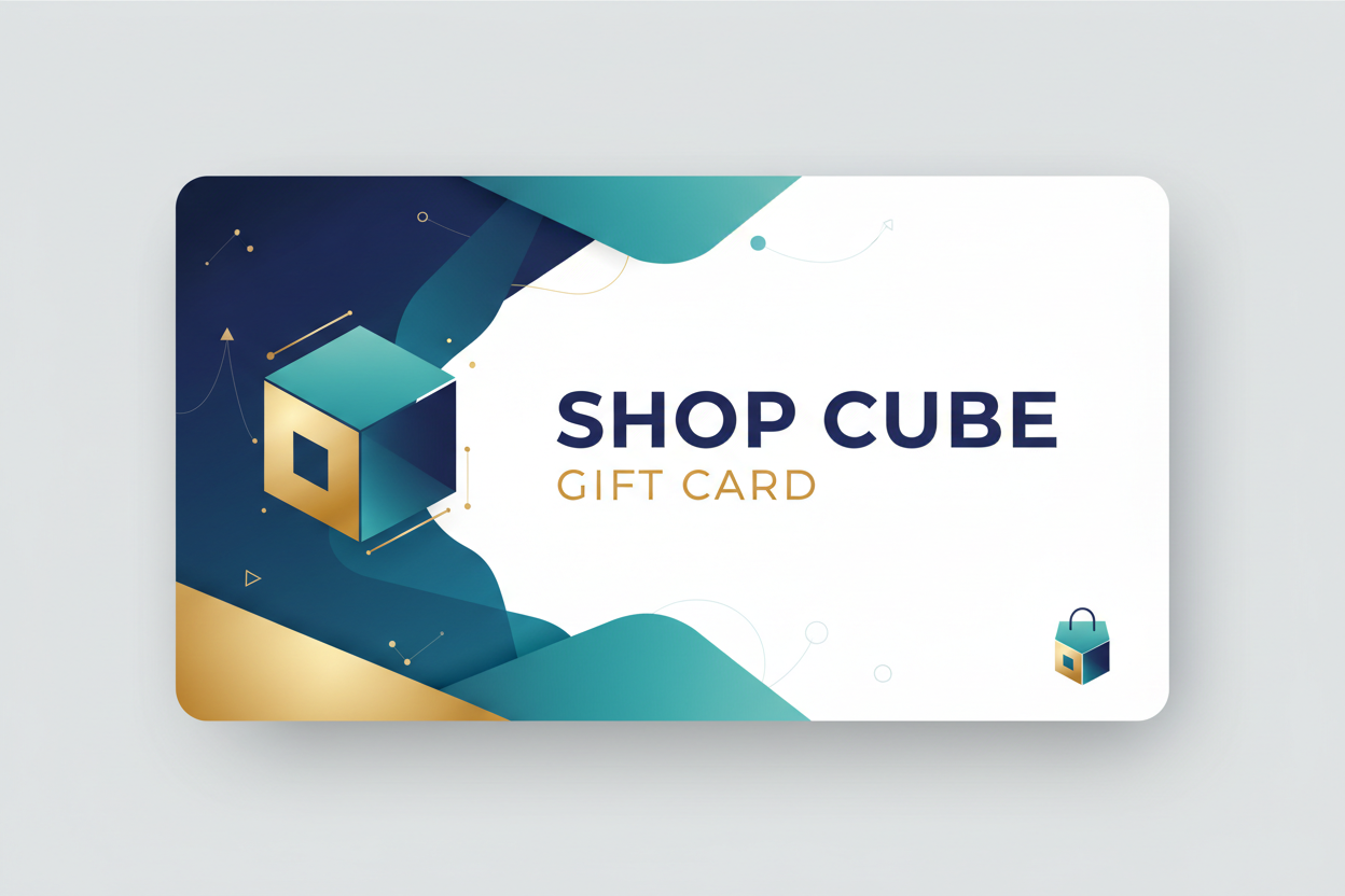 gift card shop cube 