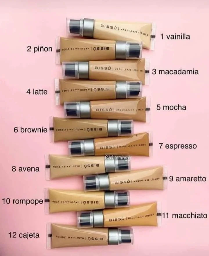 MAQUILLAJE LIQUIDO BISSU