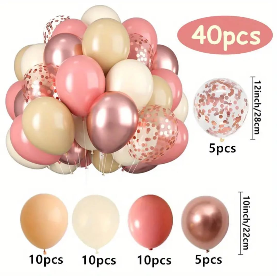 SET GLOBOS  40PZ - CAMILA MC