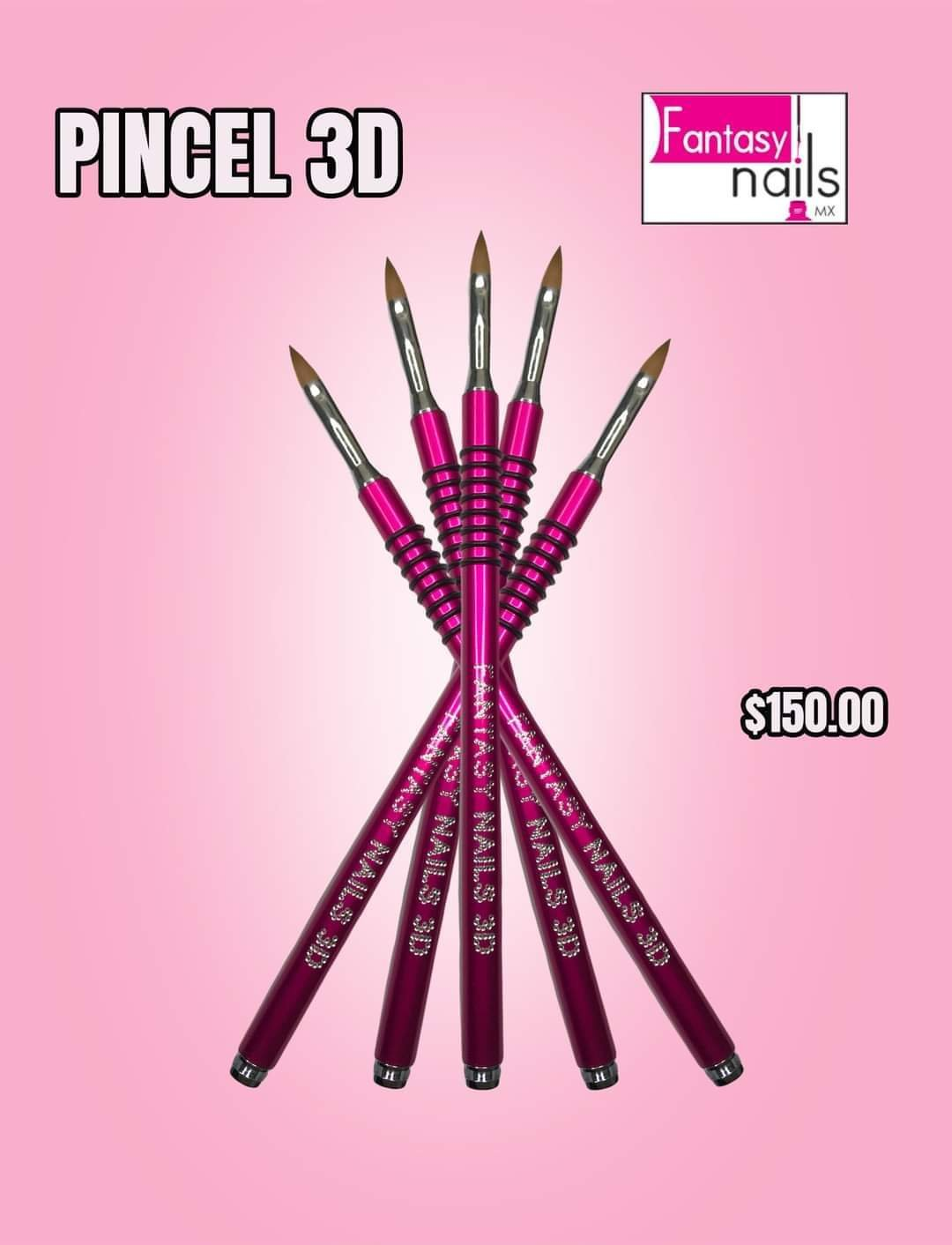 21110 Pincel 3D Fantasy Nails
