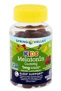 Spring Valley Kids Melatonina 1mg Sabor Moras