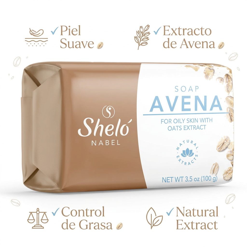 JABON DE AVENA -  SHELO NABEL