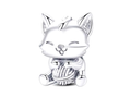 CHP135 Charm Gato con bola de estambre.
