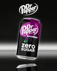 Soda Dr Pepper Blackberry zero sugar 355ml