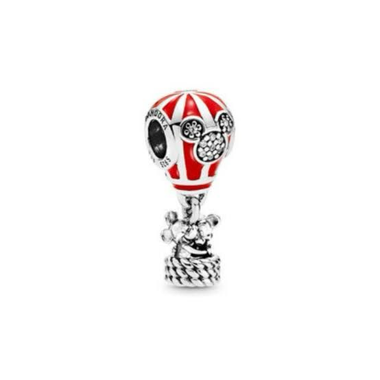 *CHP123 - Charm colgante globo Minnie & Mickey, Love.