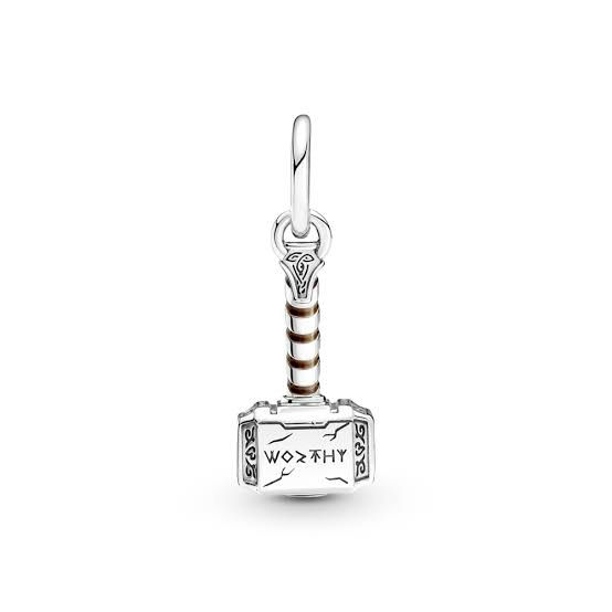 CHP012 - Charm colgante martillo de Thor de The Avengers de Marvel.