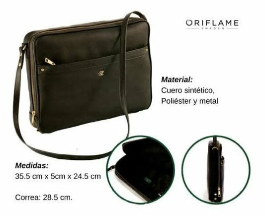 MALETIN PARA LAPTOP NEGRO - ORIFLAME