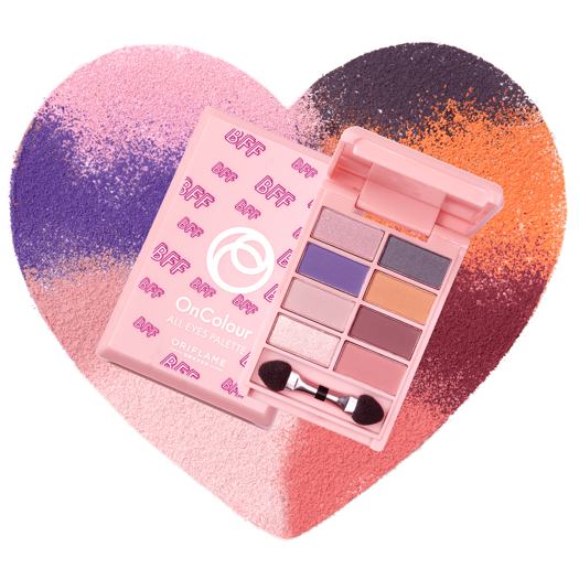 Paleta de Sombras de Ojos y Cejas OnColour - ORIFLAME