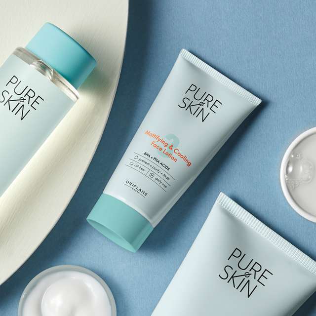 Loción Facial Matificante y Refrescante Pure Skin - ORIFLAME