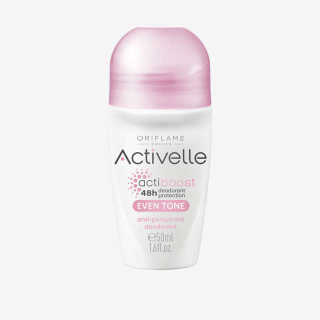 Desodorante Antitranspirante en Roll-On Aclarante - ORIFLAME Activelle