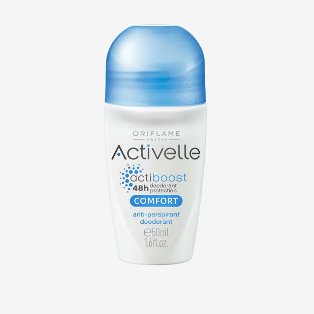 ACTIVELLE Desodorante Antitranspirante en Roll-On Confort Activelle - ORIFLAME