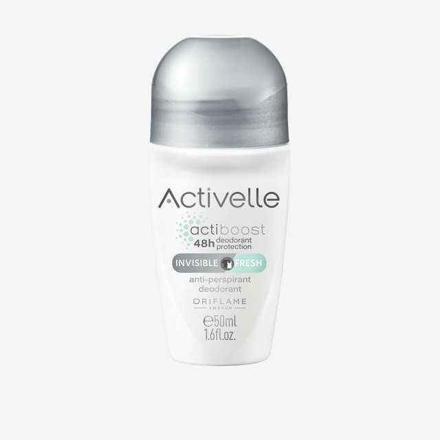 Desodorante Roll-On Antitranspirante Activelle Invisible Fresh - ORIFLAME