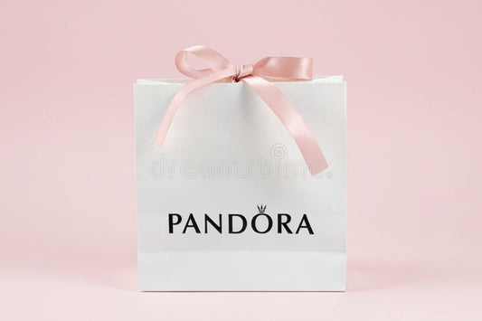 Bolsa Pandora lazo rosa Mi Bonita Bisuteria